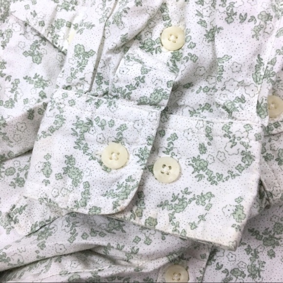 CABELAS Shirt Button Up Long Sleeve Floral Flowers Western Equestrian Size Large - Picture 7 of 10